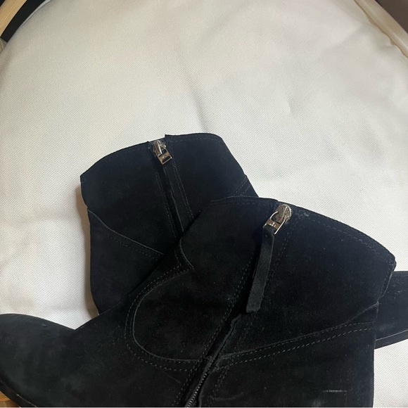 Sam Edelman Black Suede Peggy Booties size 10.5 - Picture 6 of 9